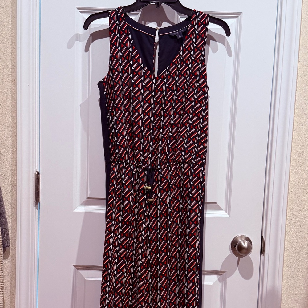 Tommy Hilfiger Sleeveless Wide-Leg Jumpsuit – Size 0
